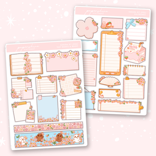 Sakura Journaling Kit (Patreon 02)