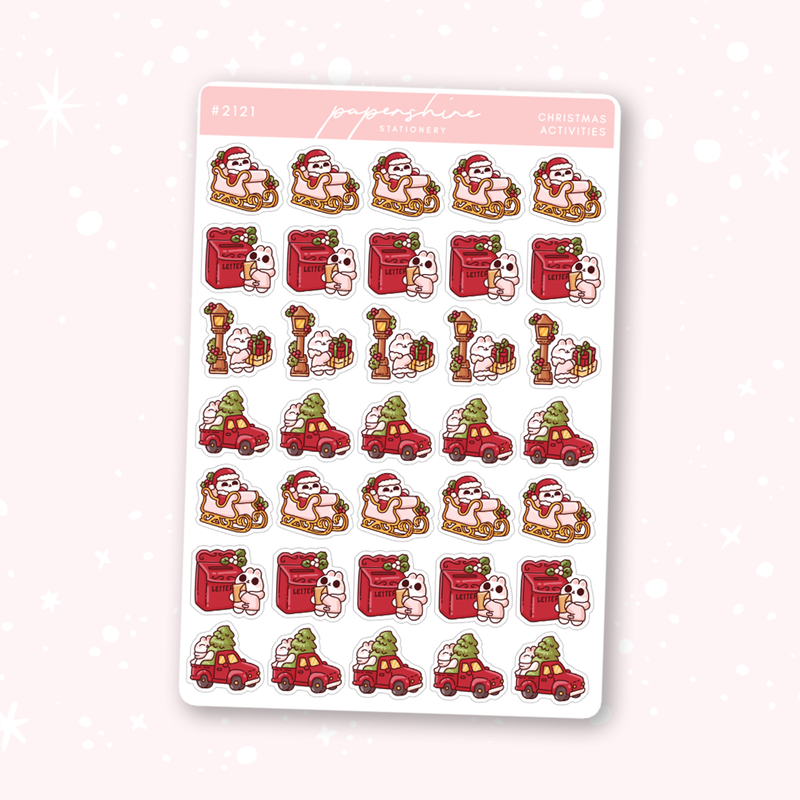 Christmas Activities Doodle Stickers