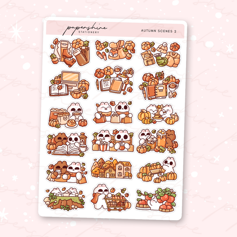 Autumn Scenes 2 Sampler Stickers