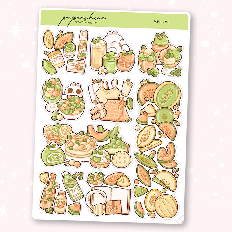 Melons Bullet Journal Stickers
