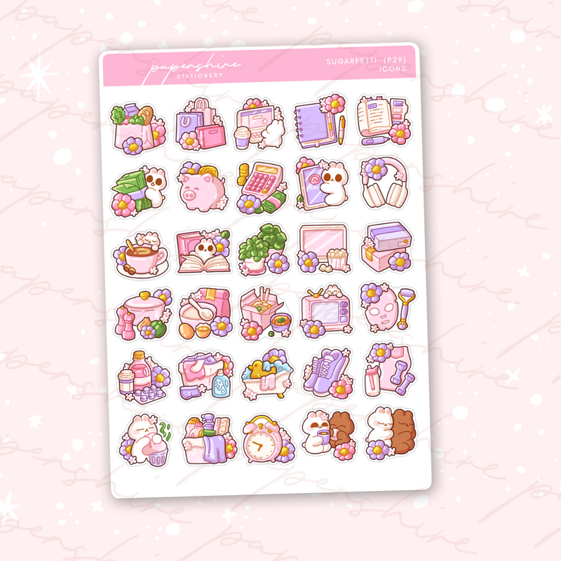 Sugarfetti Icons (P29) Stickers