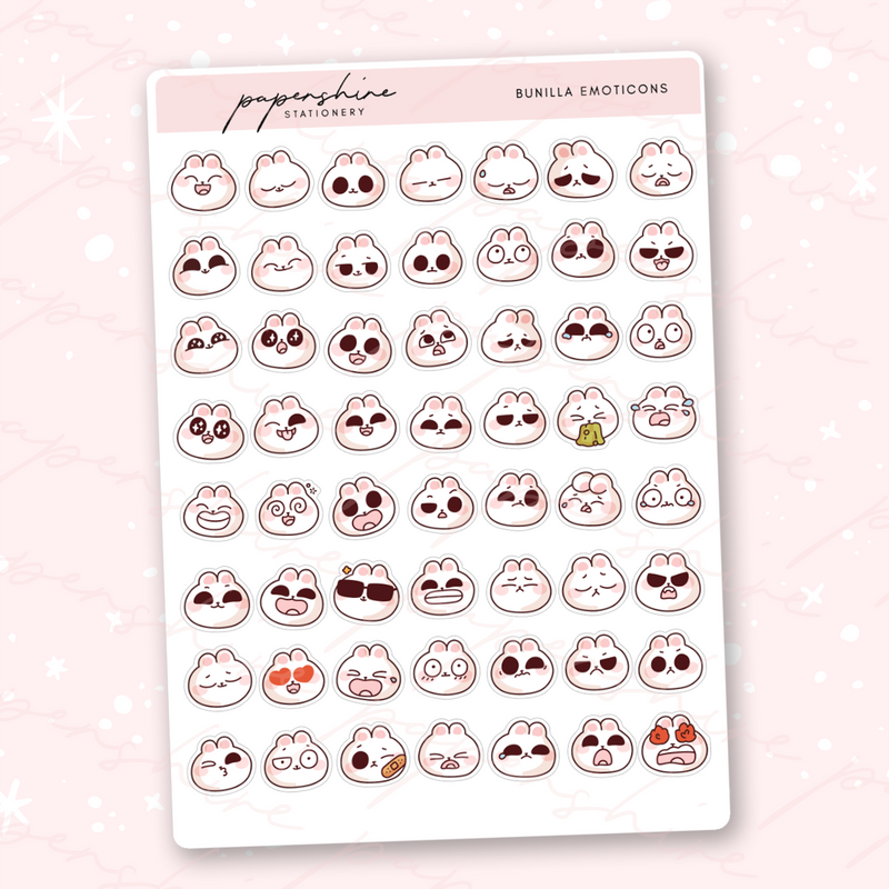 Bunilla Emoticons Stickers