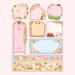 Cute Aesthetic Kit (Patreon January 2024)  Digital Set