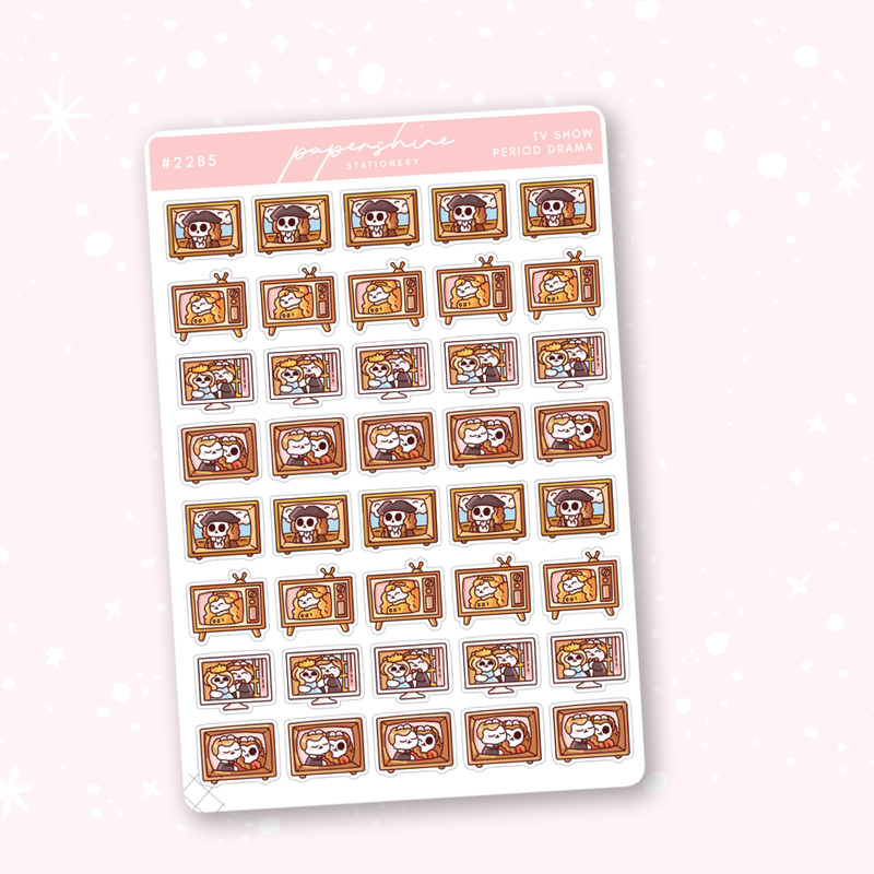 TV Show Period Drama Doodle Sticker
