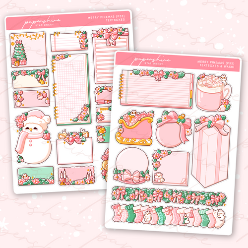 Merry Pinkmas Journaling Kit (Patreon 33)
