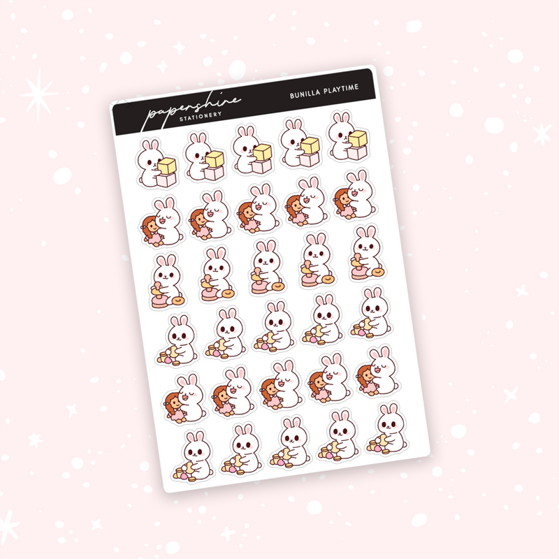 Bunilla Playtime Doodle Stickers