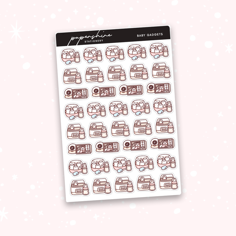Baby Gadgets Doodle Stickers