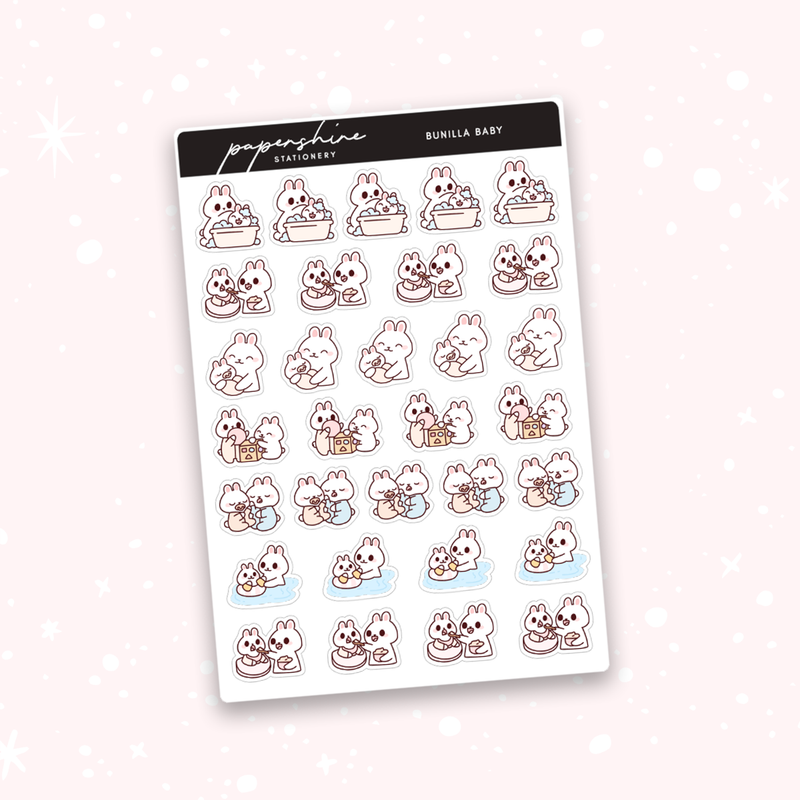 Bunilla Baby Care Doodle Stickers