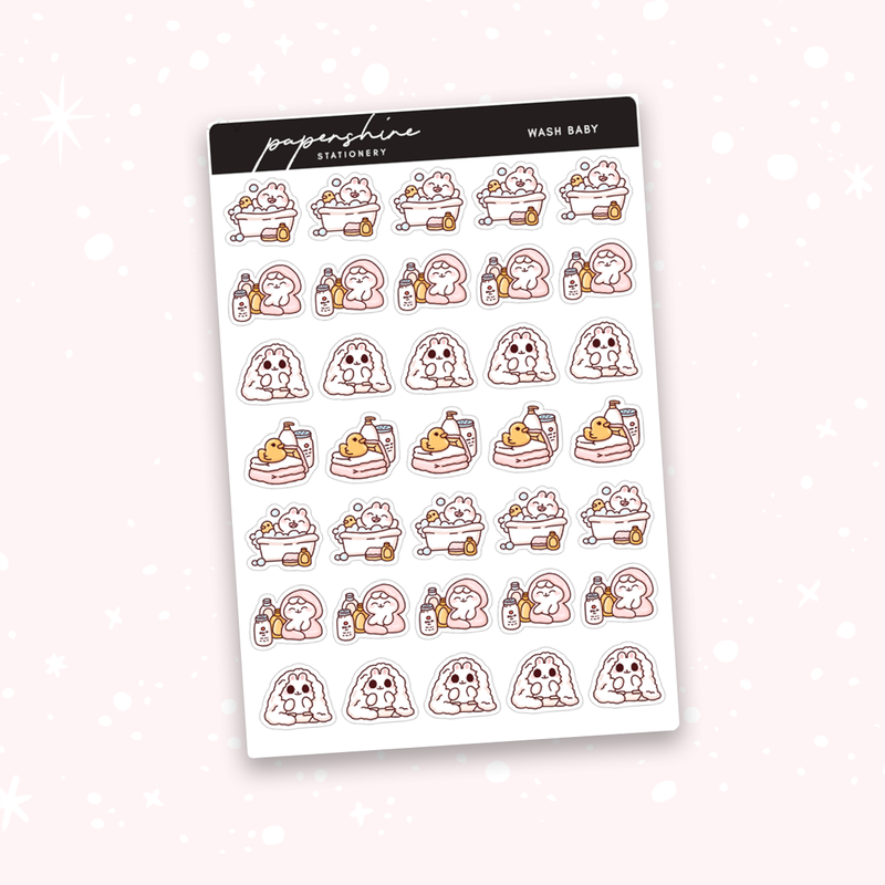 Wash Baby Doodle Stickers