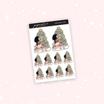 Christmas Tree Nana Stickers