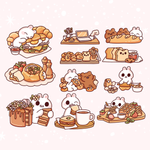 Bun Bakery Digital Set