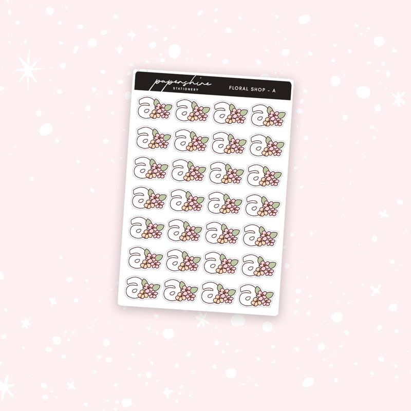 Floral Shop - a Doodle Stickers