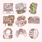 Floral Gadgets Digital Set