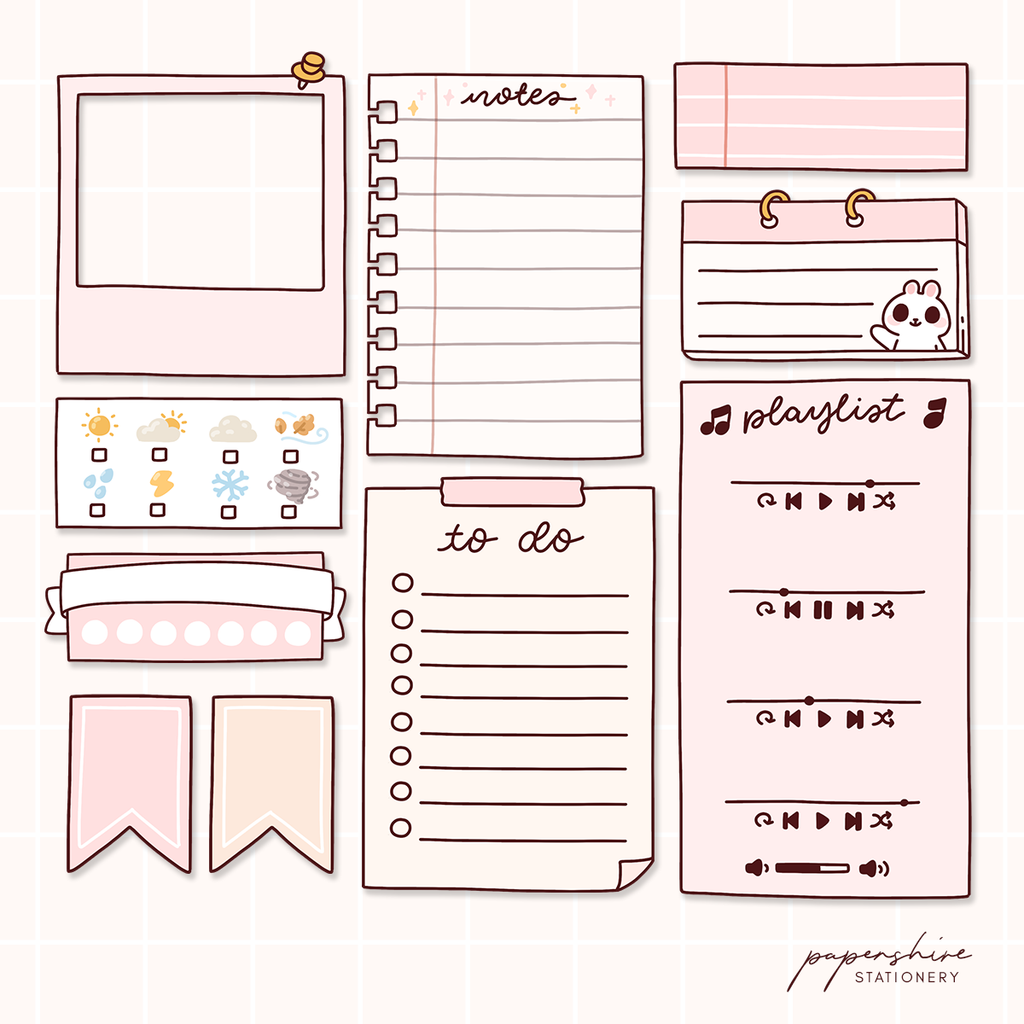 Summer Days Bullet Journal Stickers – Papershire