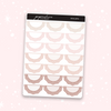 Scallops Basics Sticker Sheet