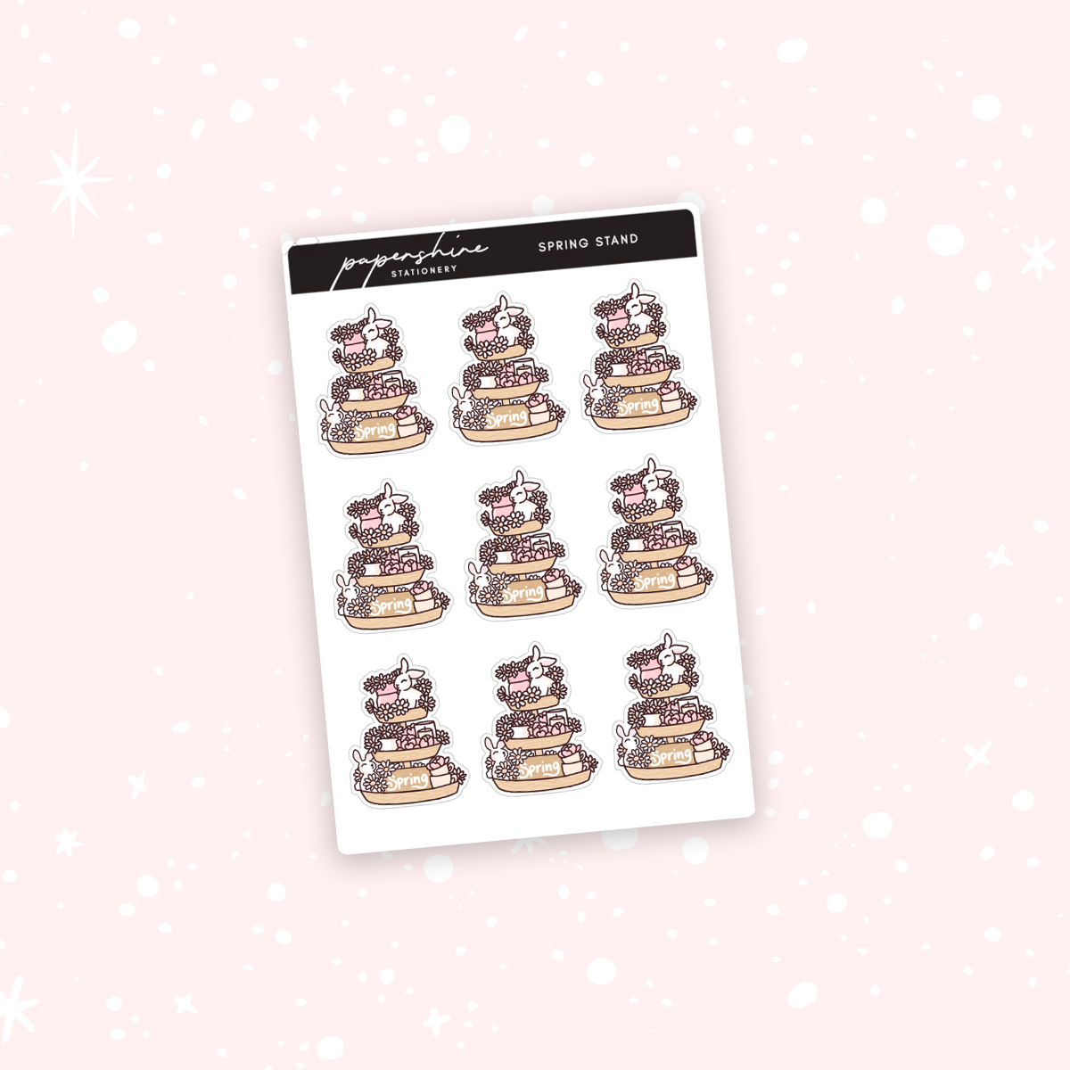 Spring Stand Doodle Stickers – Papershire