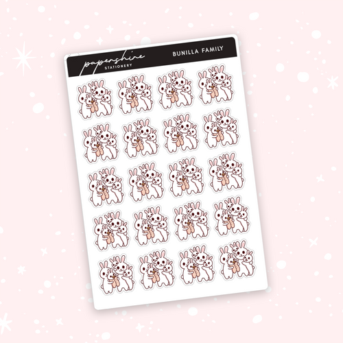 Bunilla Family Doodle Stickers