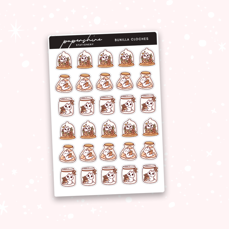 Bunilla Cloches Doodle Stickers
