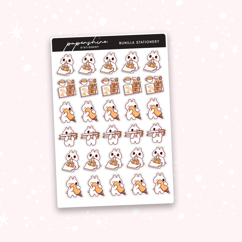 Bunilla Stationery Doodle Stickers