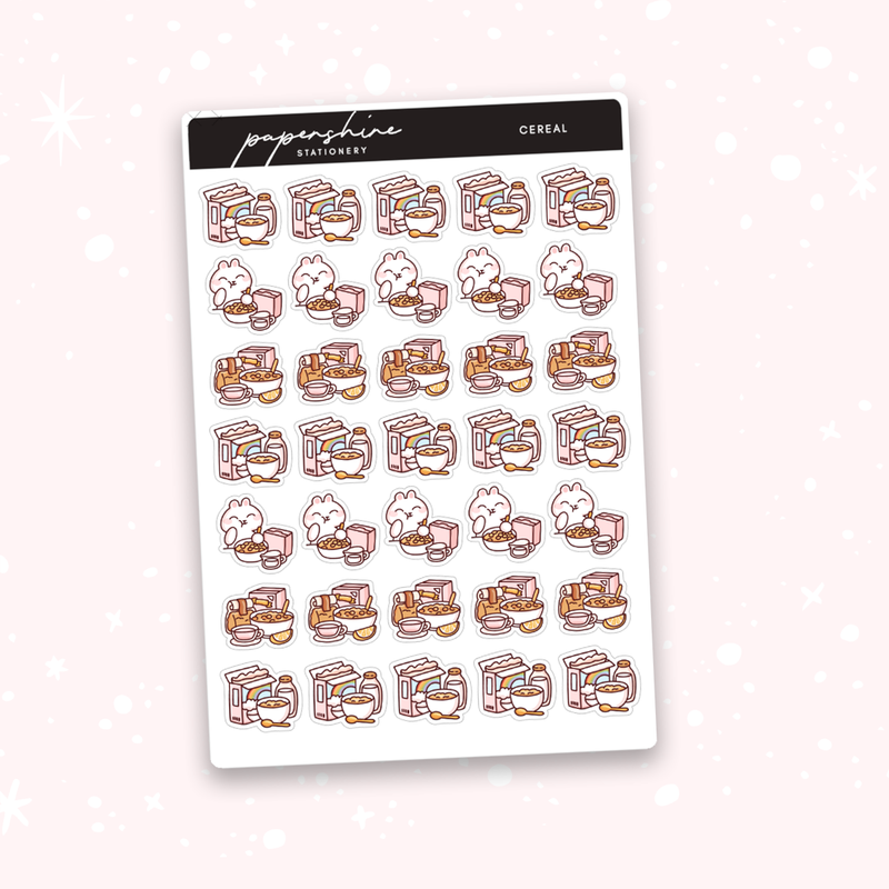 Cereal Doodle Stickers