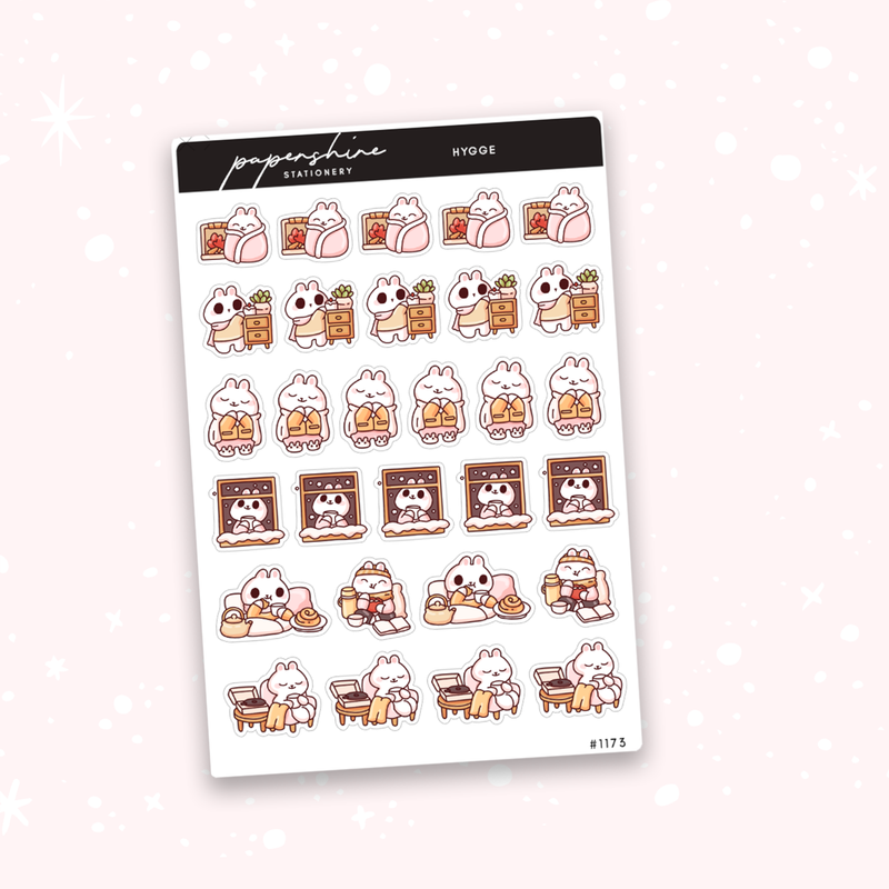 Hygge Doodle Stickers