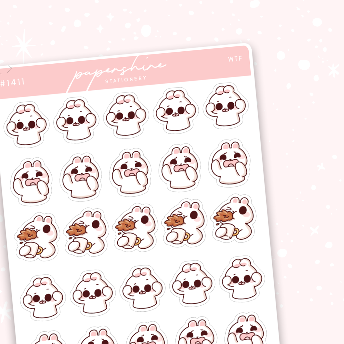 WTF Doodle Stickers – Papershire